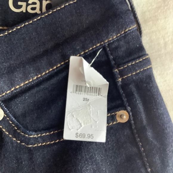 NWT Gap 1969 Indigo Wash Authentic Flare Jeans Sz 25r Sz 0 - Picture 6 of 9